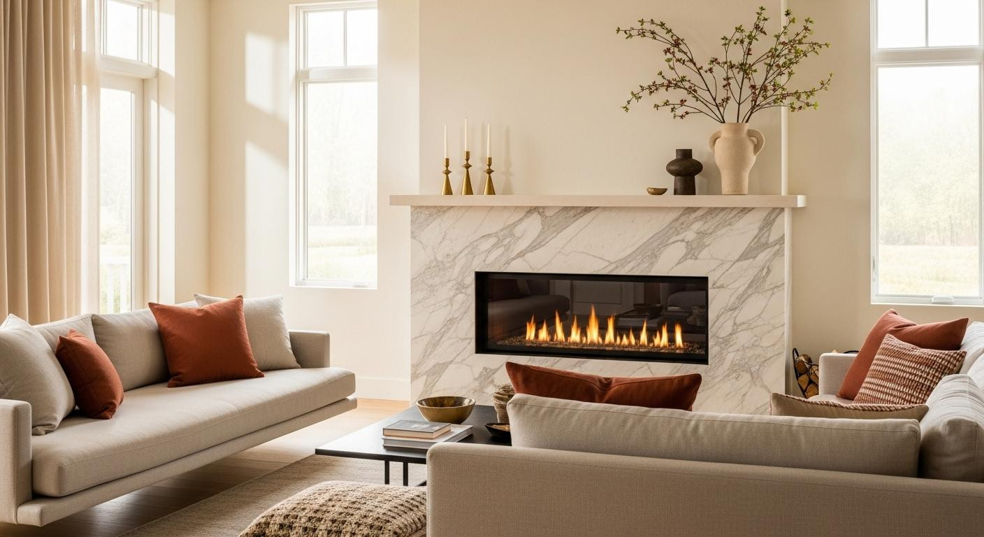 Your fireplace is why guests linger 40% longer in your living room