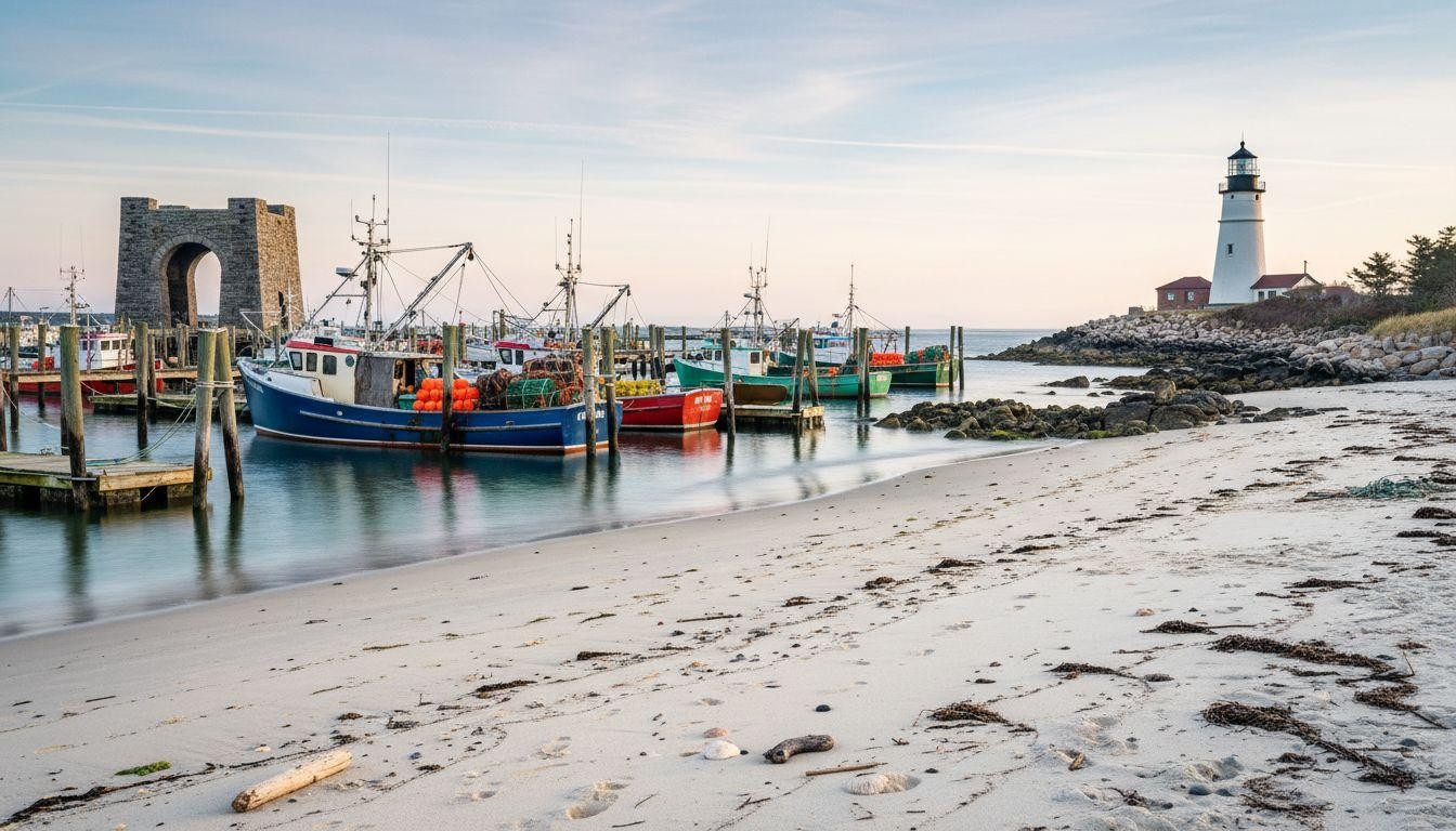 Better than Newport where mansions cost 0 and Narragansett keeps fishing harbor fog for 0