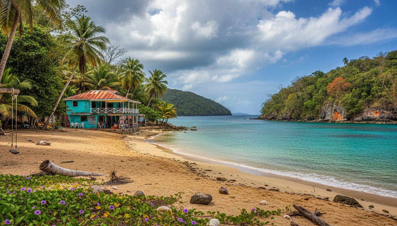 This rainforest bay hides turquoise water where 10 visitors replace Caribbean crowds