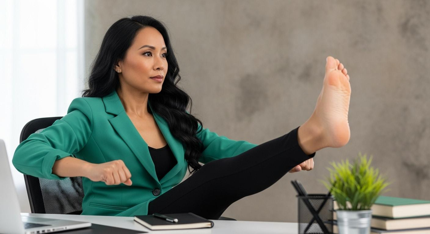 Every time you sit for 90 minutes without moving, your body blocks fat burning for 4 hours