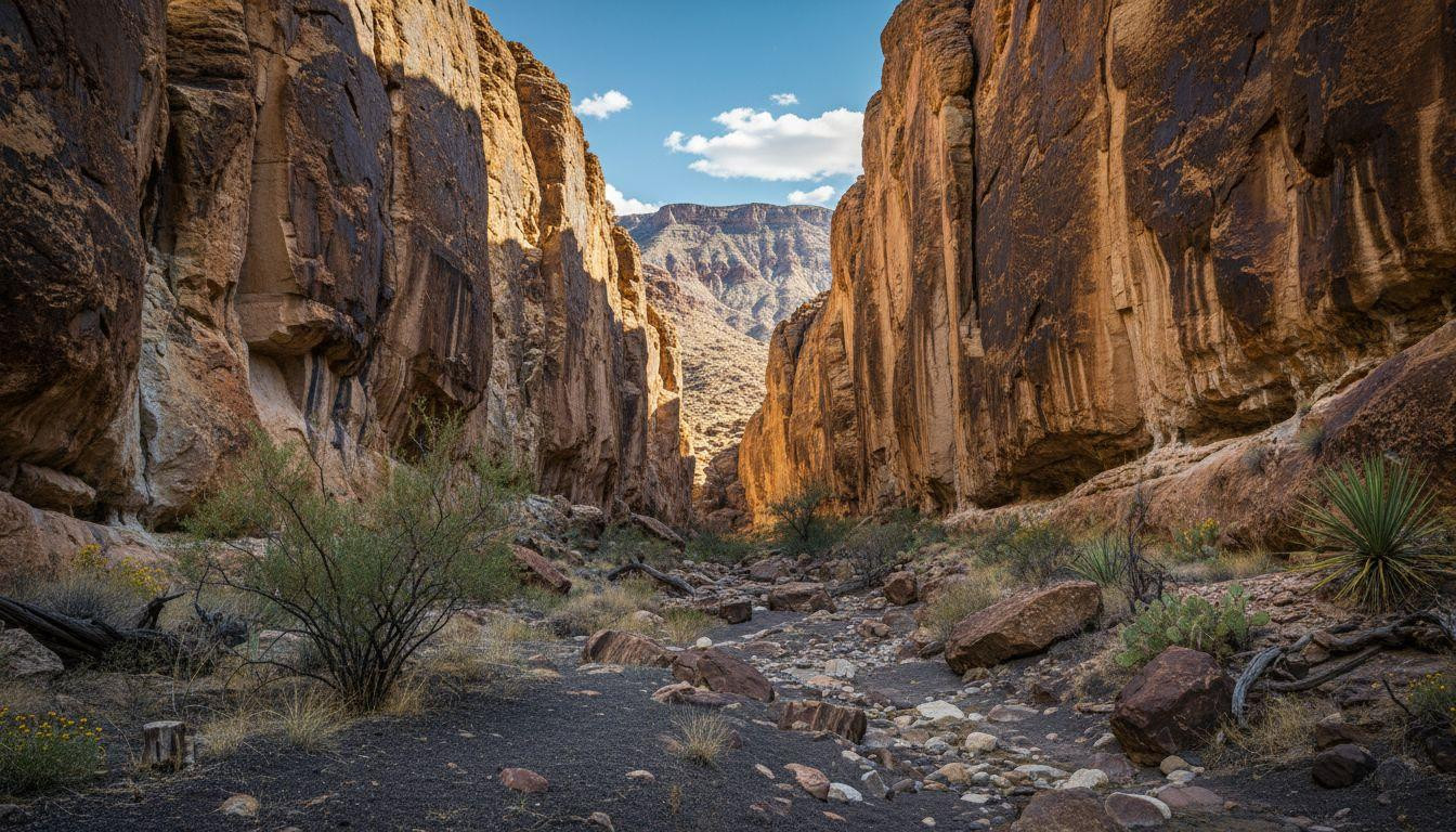This Texas canyon cuts through volcanic walls where 100 hikers replace crowds yearly