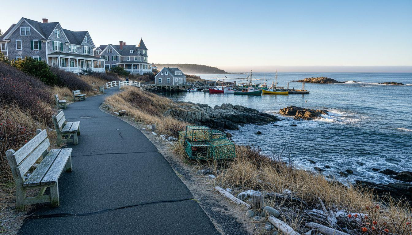 6 Atlantic zones where Victorian inns frame empty cliff walks one hour from Boston
