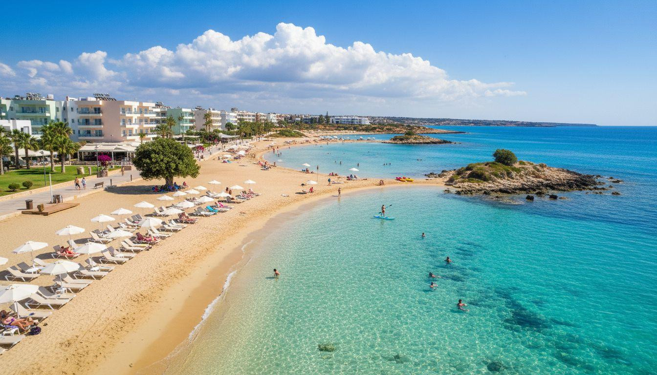 This Cyprus beach keeps water so clear you count fish from shore