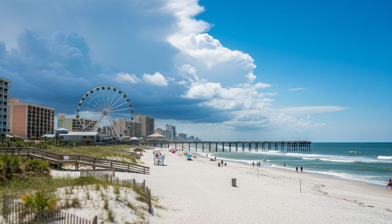 Better than Miami Beach where hotels cost 0 and Myrtle Beach keeps 60 miles of Atlantic sand for 0