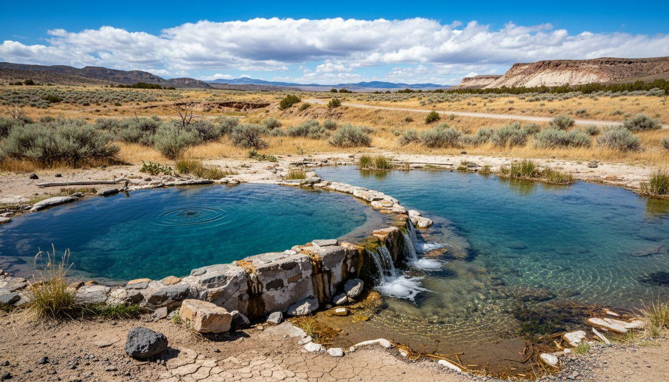 This Oregon spring holds 102°F crystal water where brutal roads keep crowds at zero