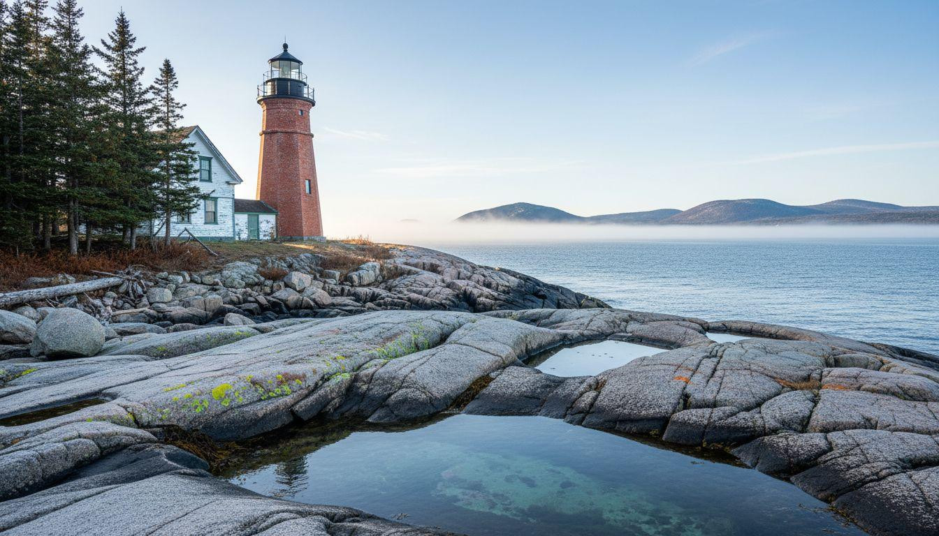 This Maine island sits 20 minutes offshore where 570 residents keep winter fog sacred