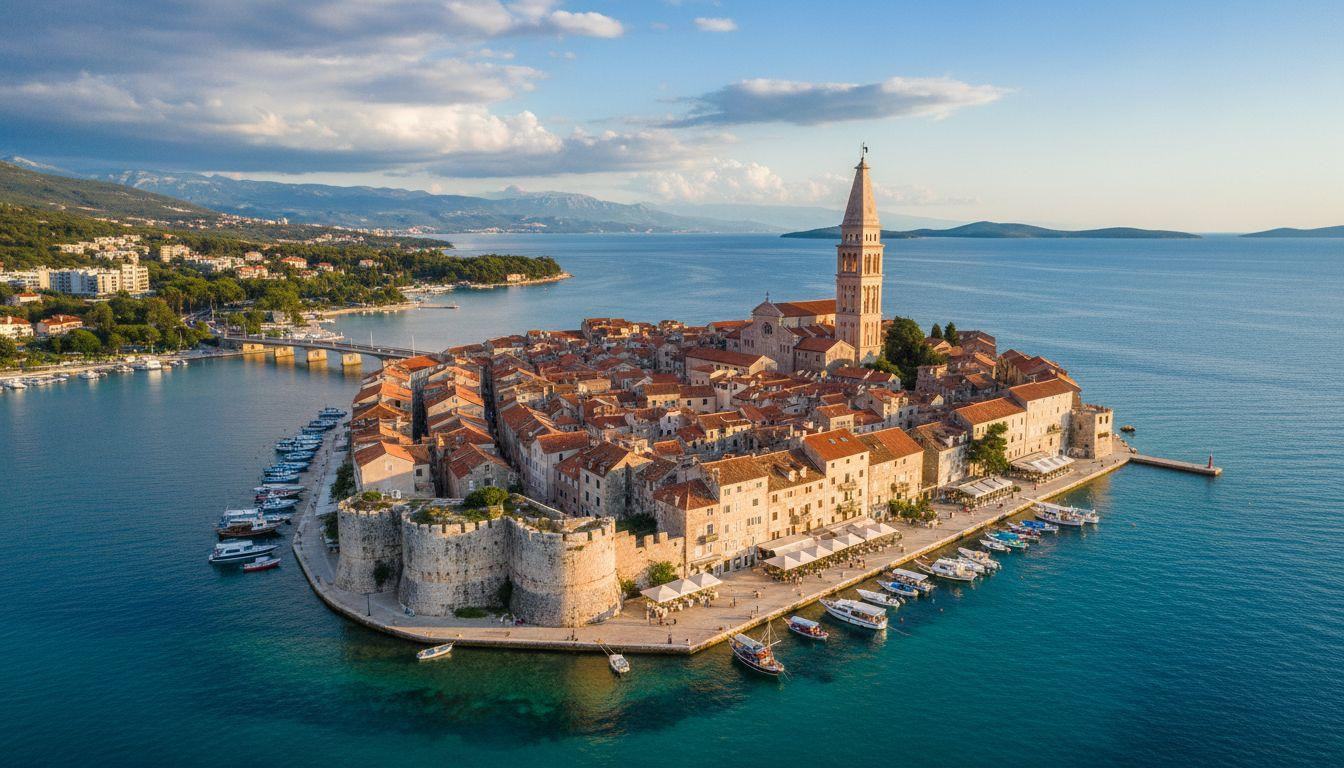 This Croatian island fits 13,200 residents inside medieval walls 19 miles from Split