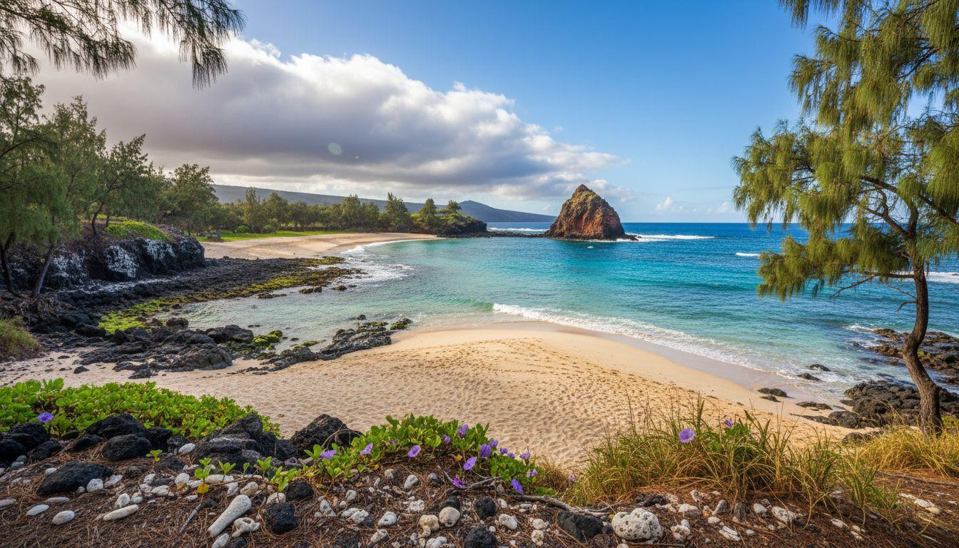 6 Hulopo'e Bay zones where spinner dolphins surface above tide pools carved in volcanic rock