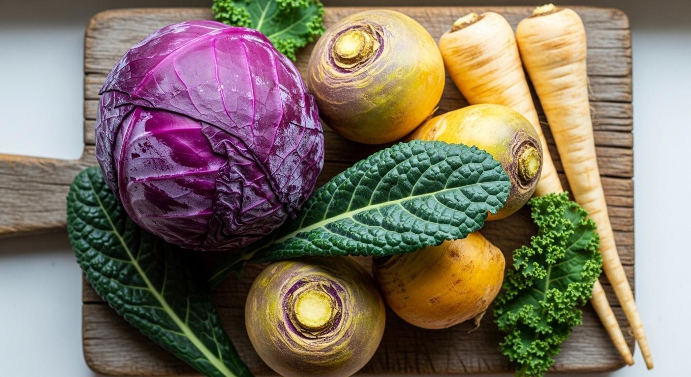 Grandmother's 9 winter vegetables fuel holiday energy better than supplements