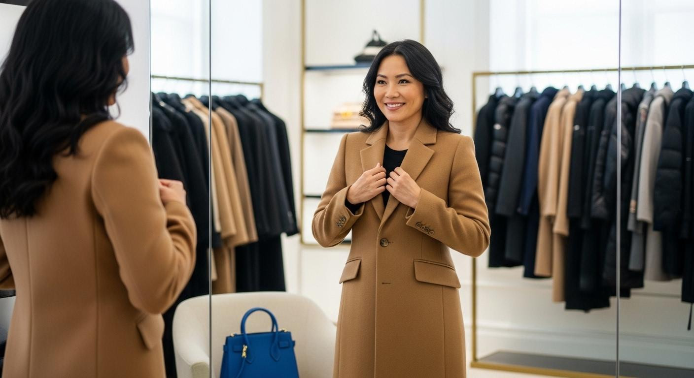 Neither boxy puffers nor clingy trenches: the jacket style women choose for 28°F