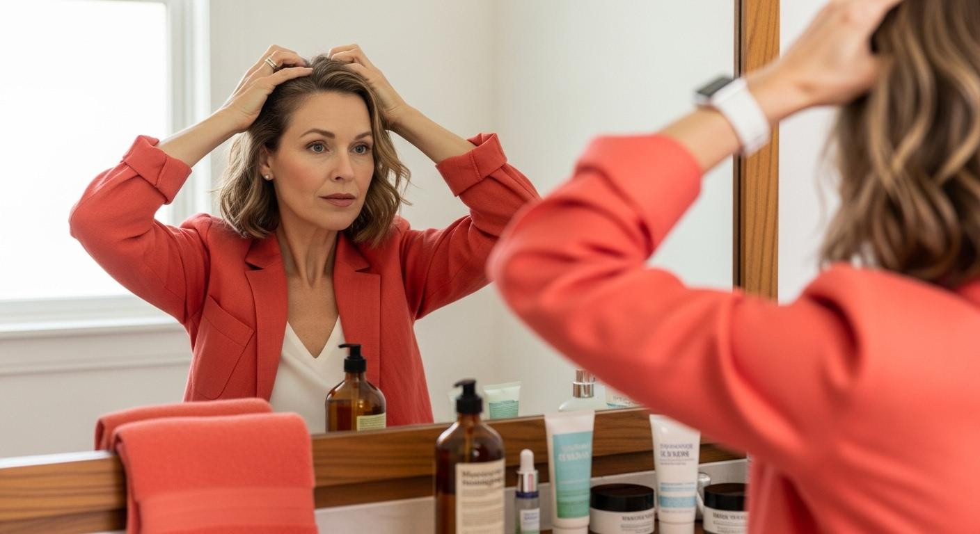 Four minutes of scalp pressure restores 30% volume after 50 through circulation