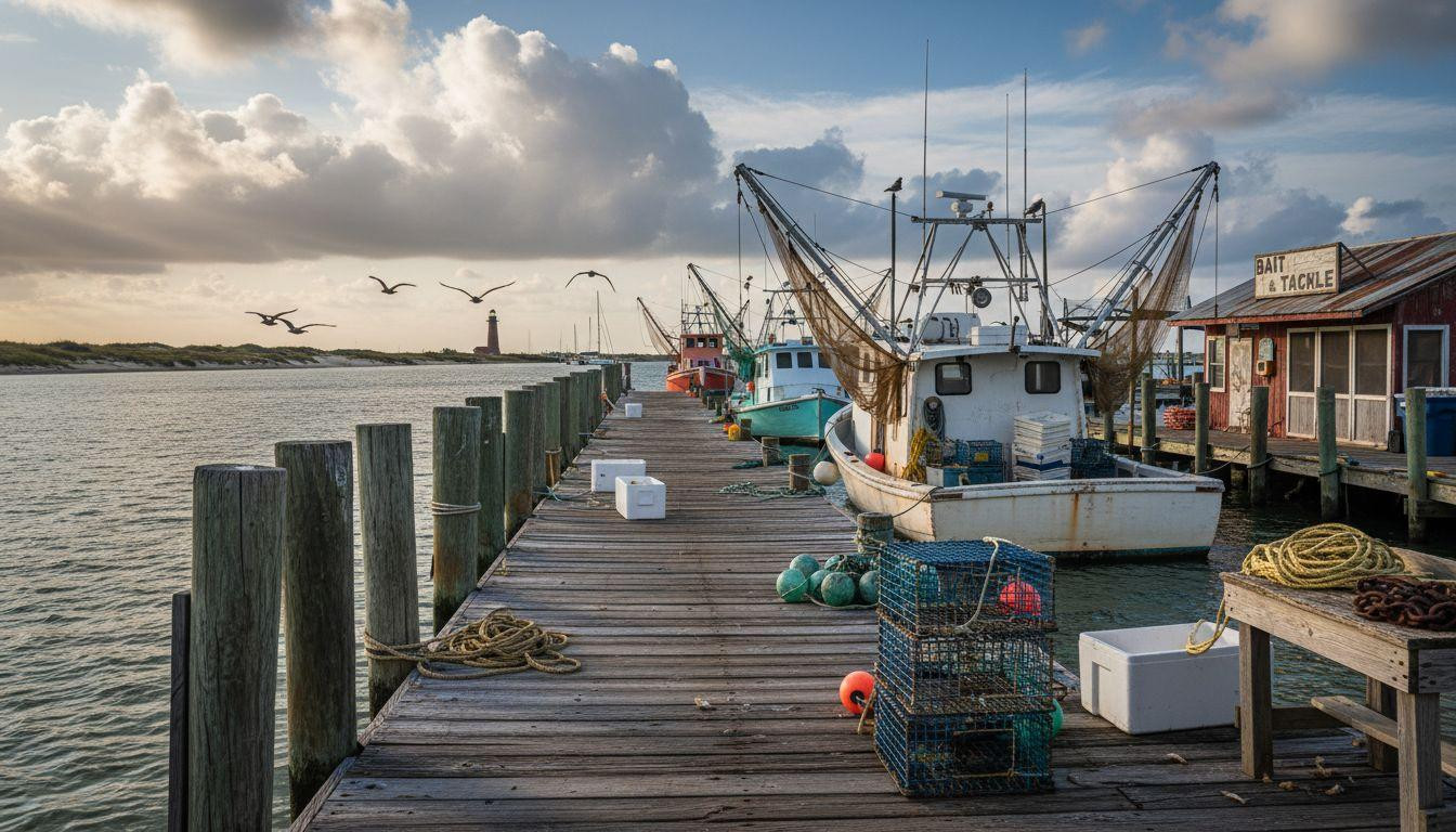 Forget South Padre where hotels cost $180 and Port Aransas keeps shrimp boats for $100