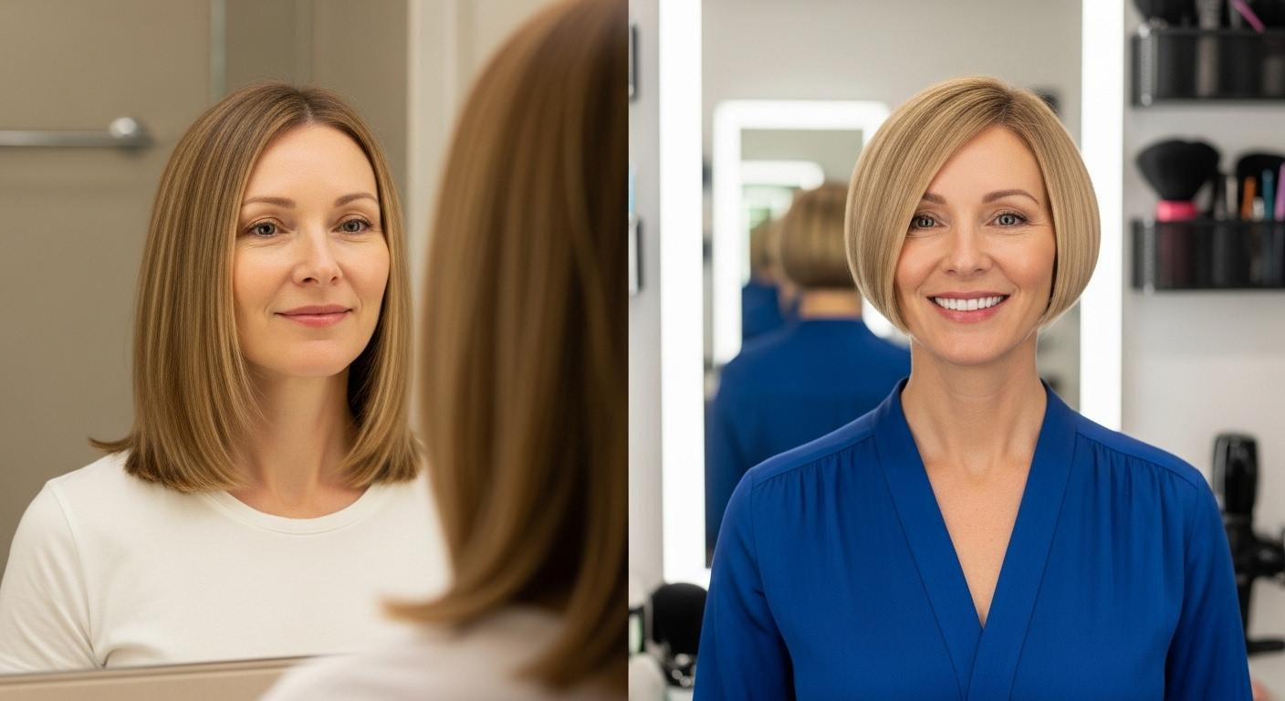 Science proves micro bobs elongate necks 40% more than shoulder-length cuts
