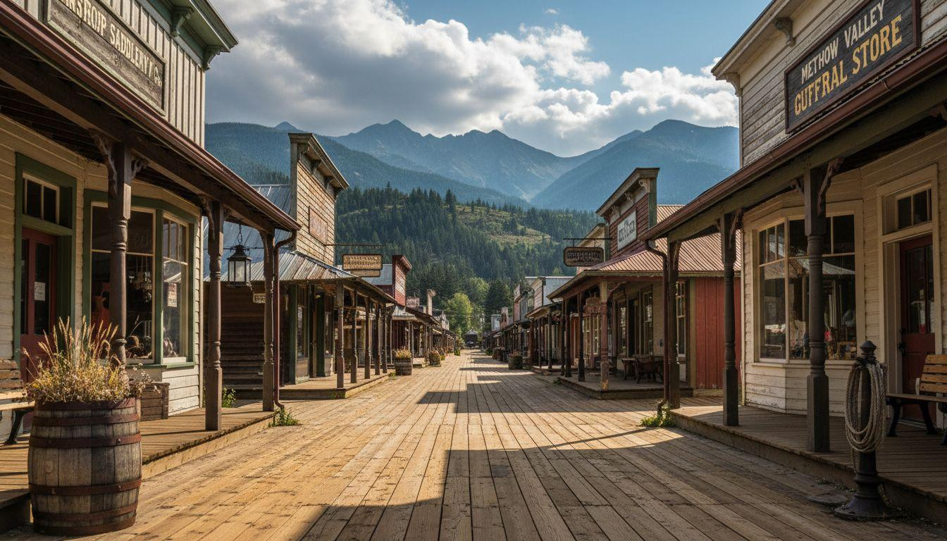 This Washington town keeps 1890s boardwalks where 500 residents walk frontier timber daily