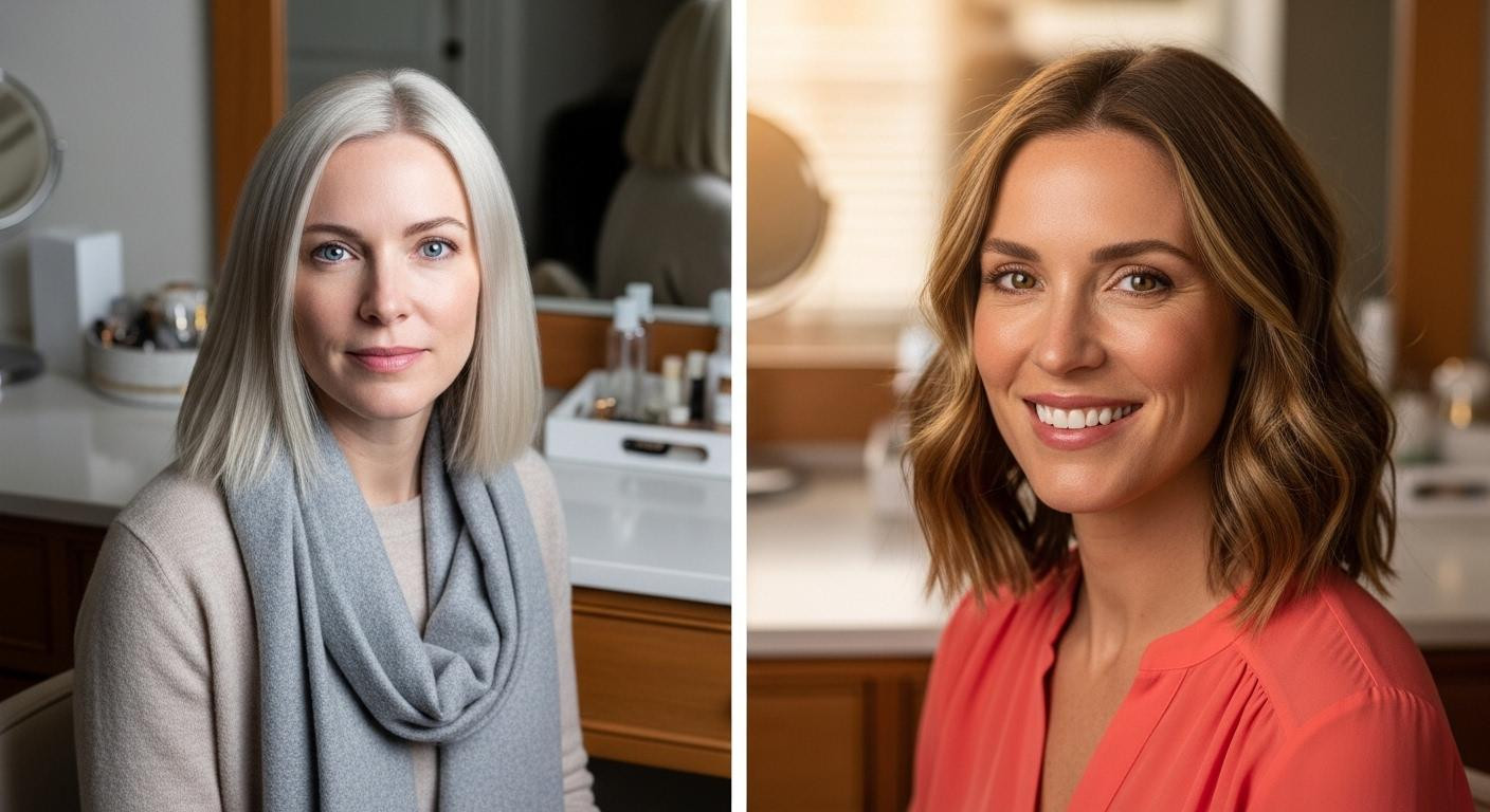 Salons push platinum for pixies yet warm tones make 80% of women 40+ look younger