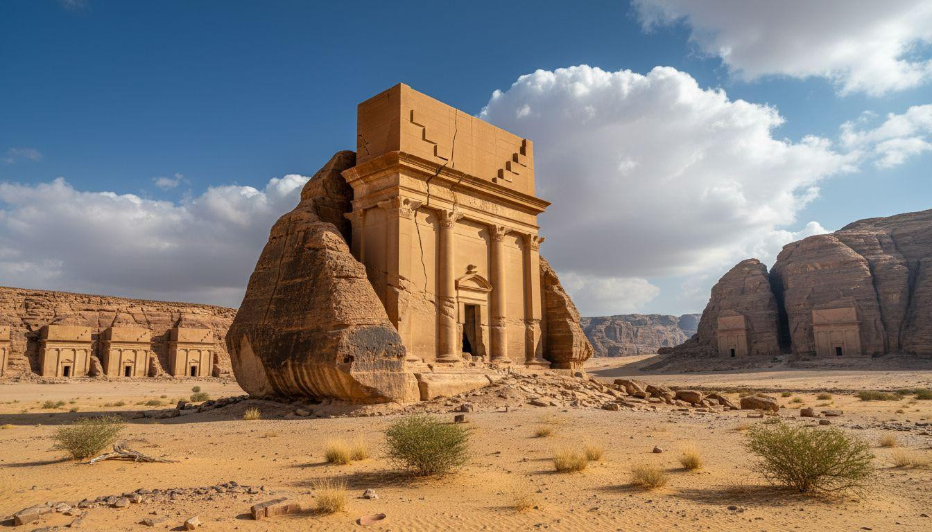 This Saudi necropolis carved 111 tombs before Petra drew crowds