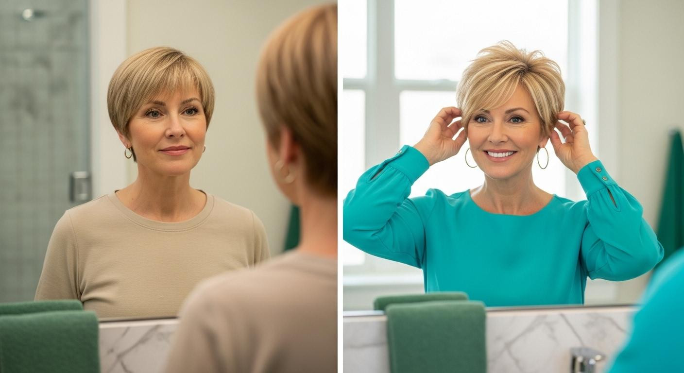 Imagine your pixie catching chandelier light at 8pm: 10 styling ideas that transform flat hair into party confidence in 8 minutes