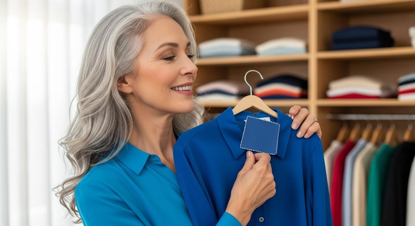 If your burgundy sweater photographs flat now, these 10 colors restore the glow mature skin loses after 50