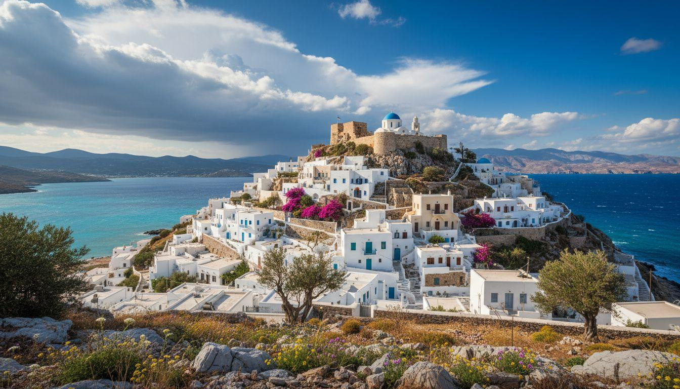 Forget Santorini where hotels cost $365 and Serifos keeps cube house villages for $70