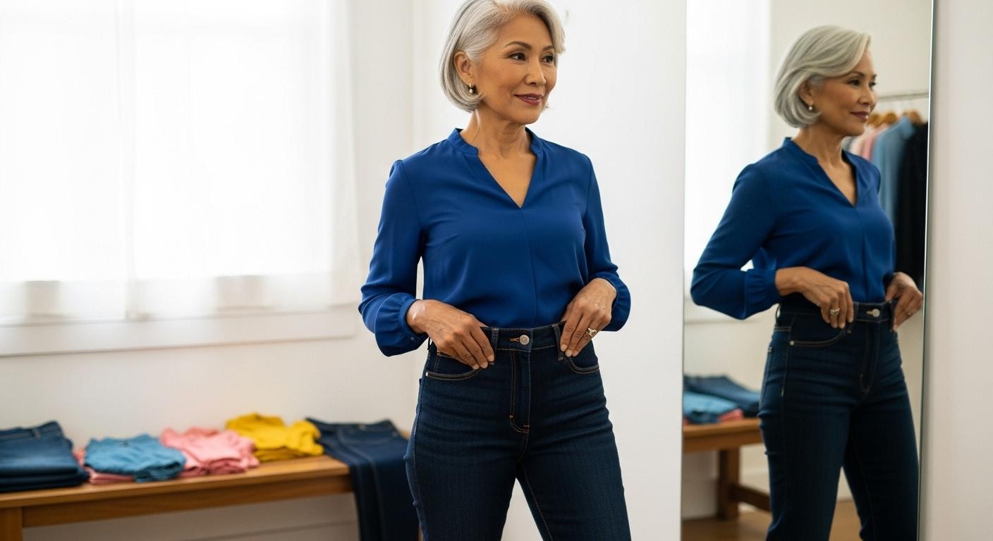 At 73 I stopped hating denim shopping by breaking these 3 outdated rules