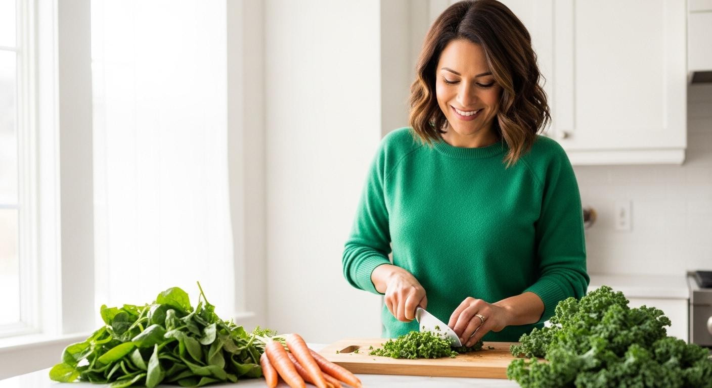 7 winter vegetables cut cortisol 25% in 7 days: spinach breaks the stress cycle