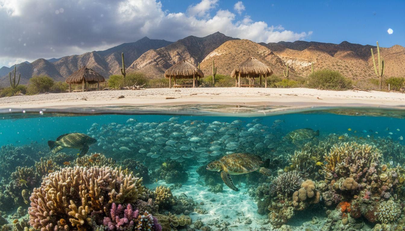 Cabo Pulmo protects North America's only Pacific coral where 20 years of protection multiplied predators eleven times