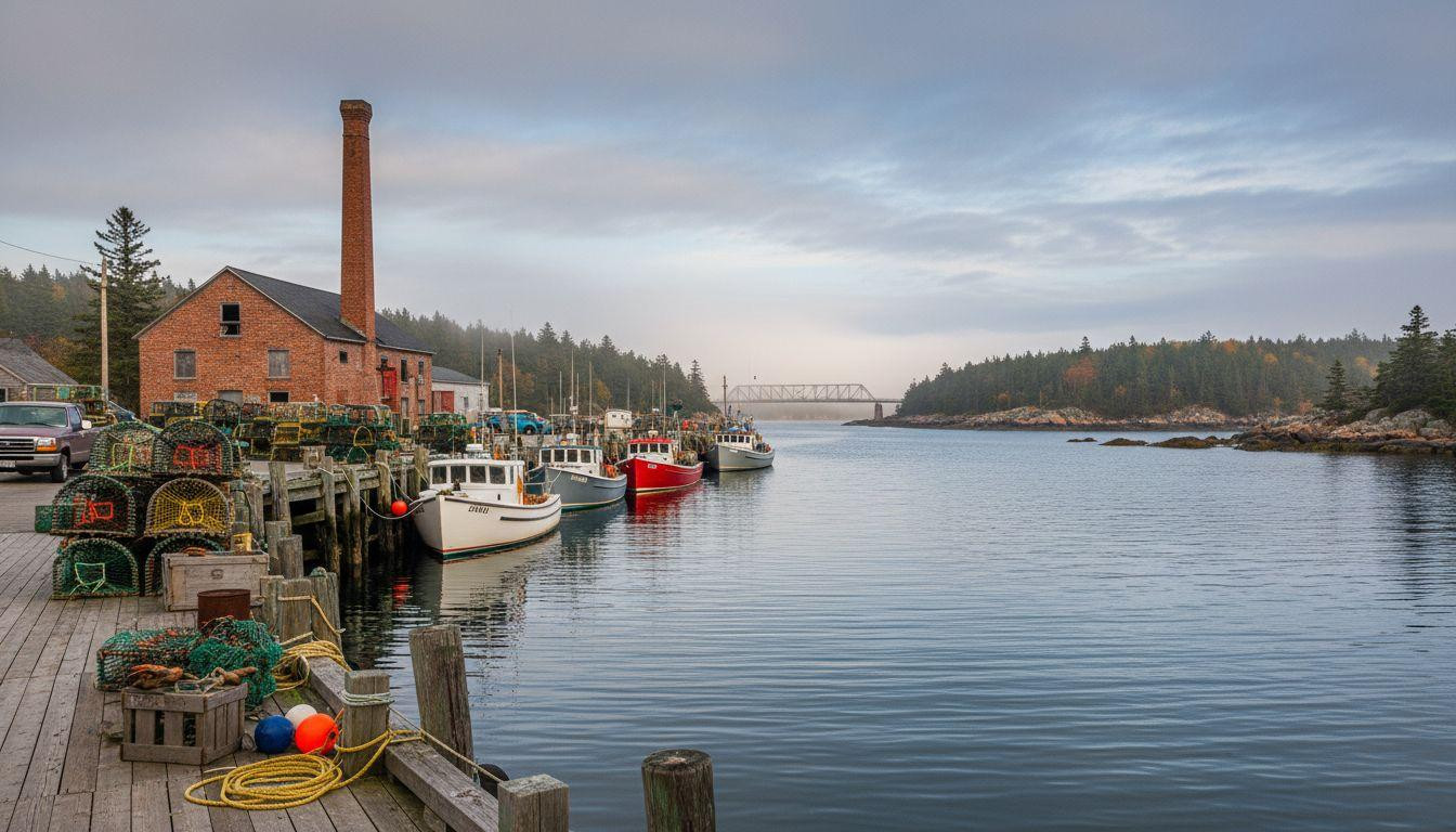 Better than Bar Harbor where hotels cost $350 and Jonesport keeps working harbor fog for $85