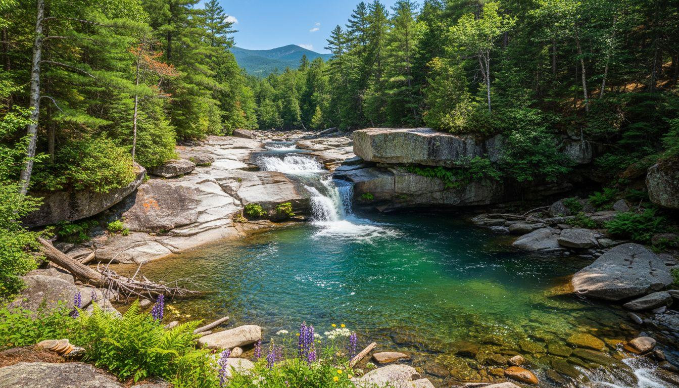 Better than Flume Gorge where tickets cost and Warren keeps roadside pools for free