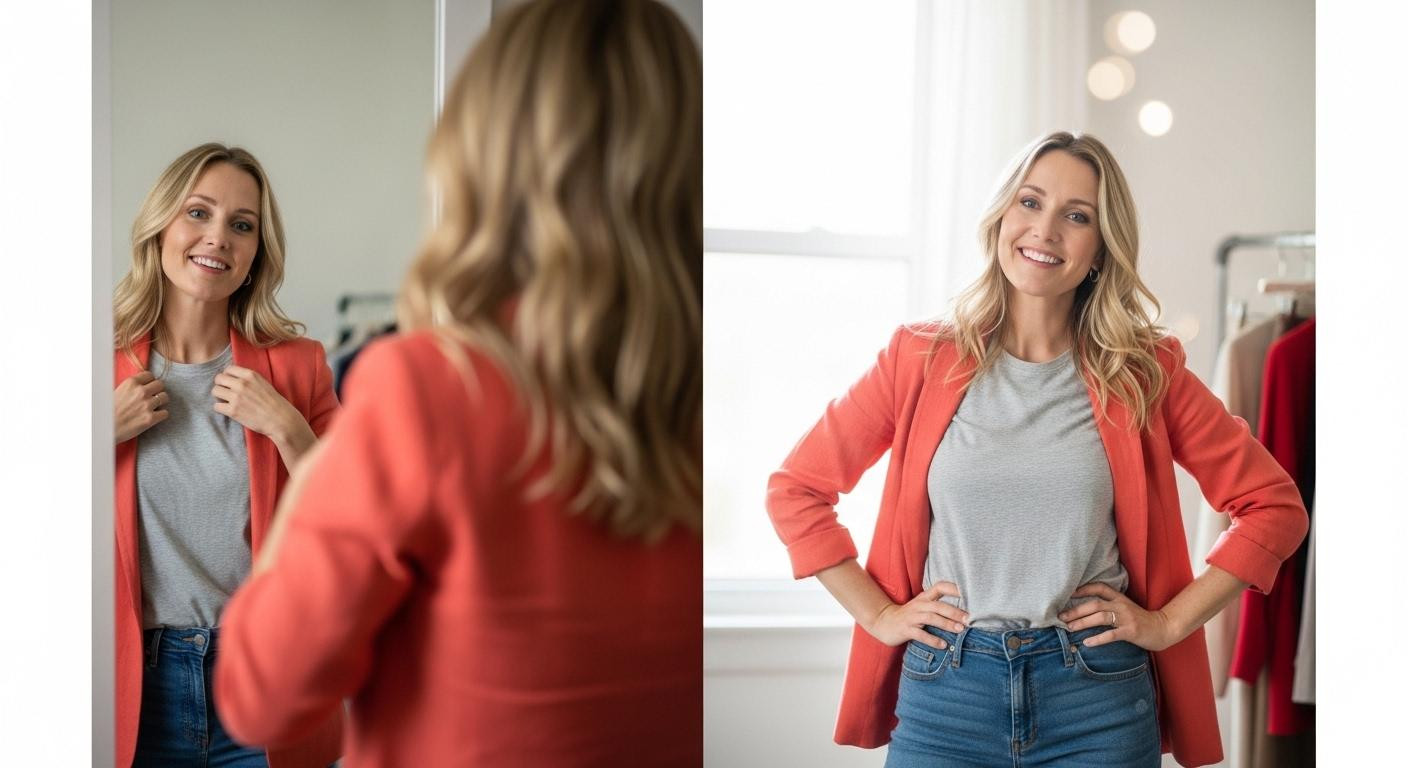 These 5 micro-styling habits elevate casual outfits by 40% in 90 seconds daily