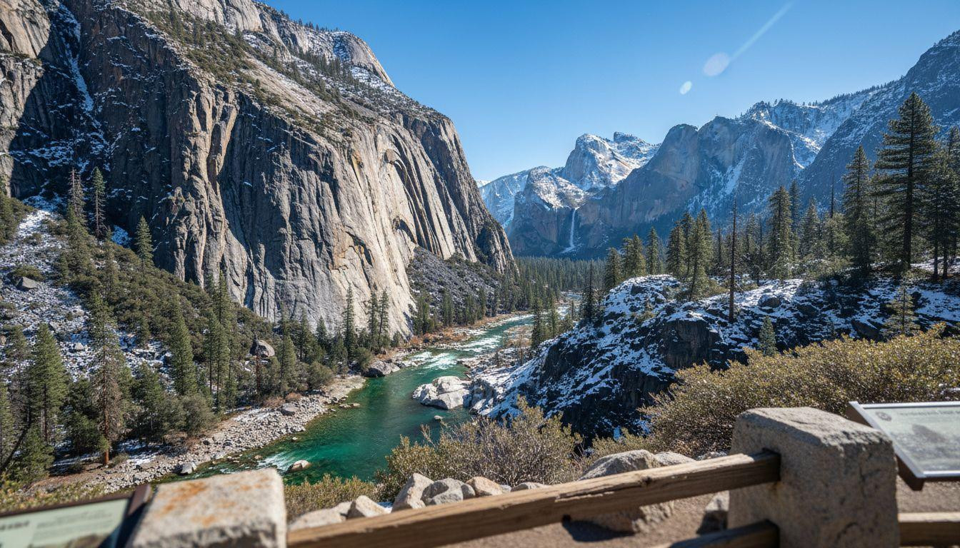 This California canyon drops 8,200 feet where emerald pools hide beneath granite walls