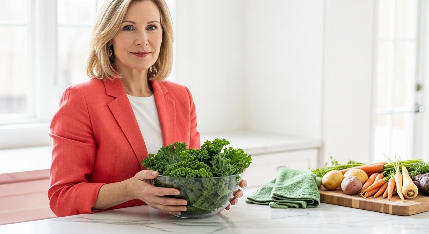 At 52, she restored night vision in 21 days with 8 winter vegetables doctors track