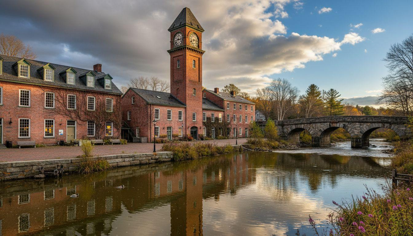 Better than Lowell where museums cost and Maynard keeps working mill studios free