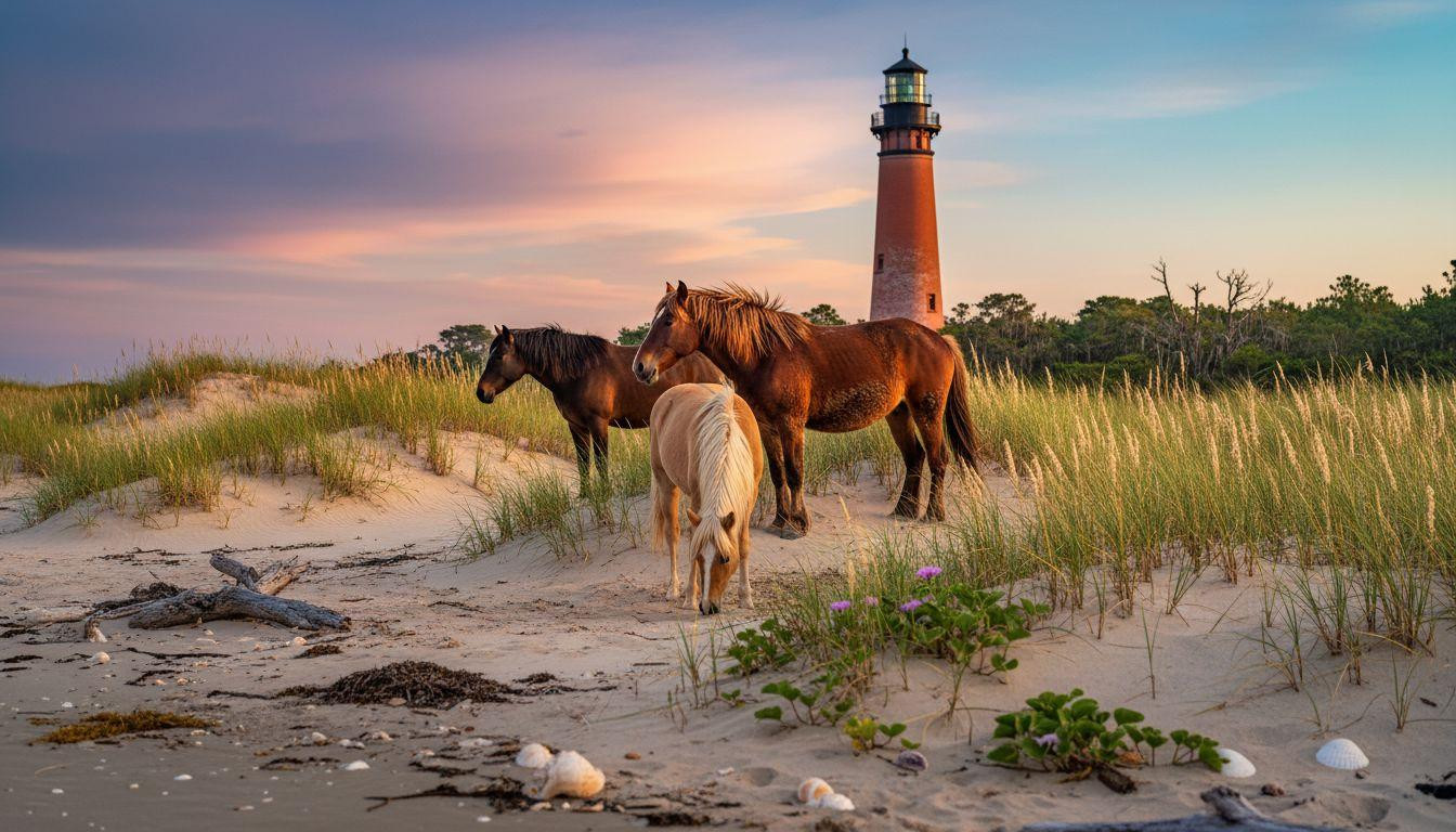 Forget Nags Head where hotels cost 2 and Corolla keeps wild horses free for 0