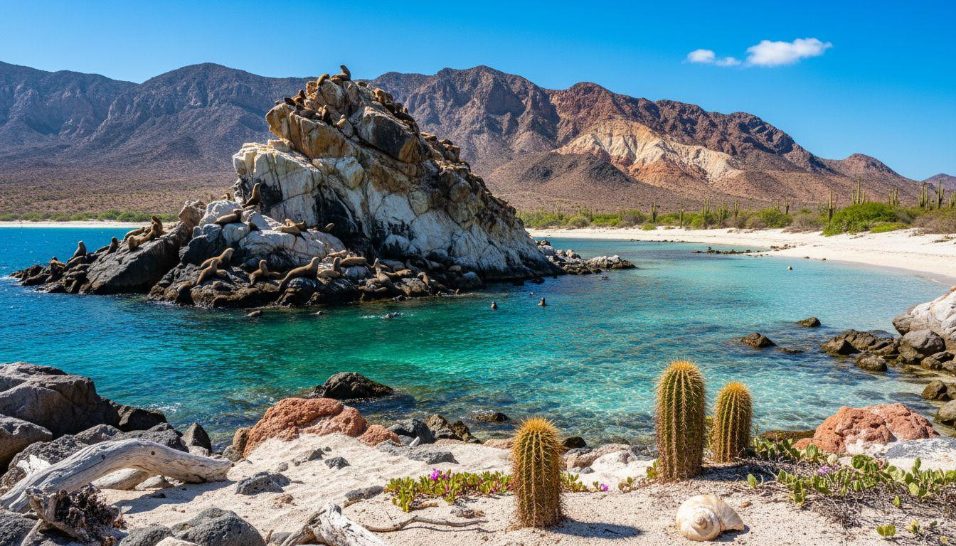 Better than Galápagos where cruises cost ,000 and Espíritu Santo keeps sea lions for 0