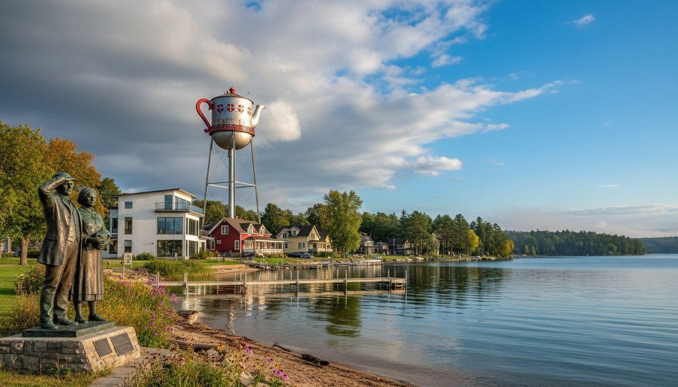Forget Lindsborg where festival hotels cost 0 and Lindstrom keeps Swedish lakes for