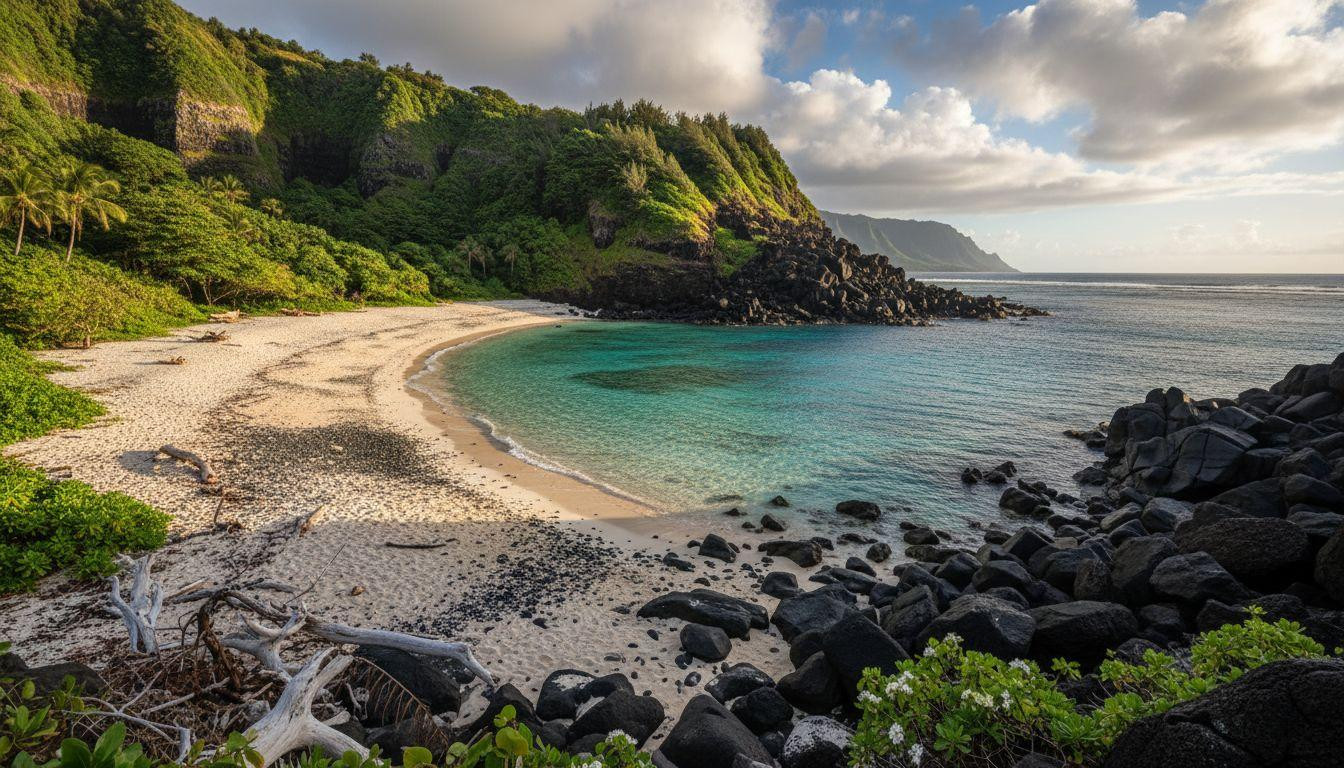 This Hawaii cove hid Harrison Ford's plane crash and stayed empty for 27 years