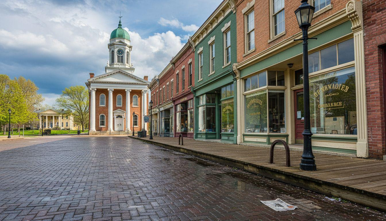 9 town squares where 1880s storefronts still sell nails from wooden bins
