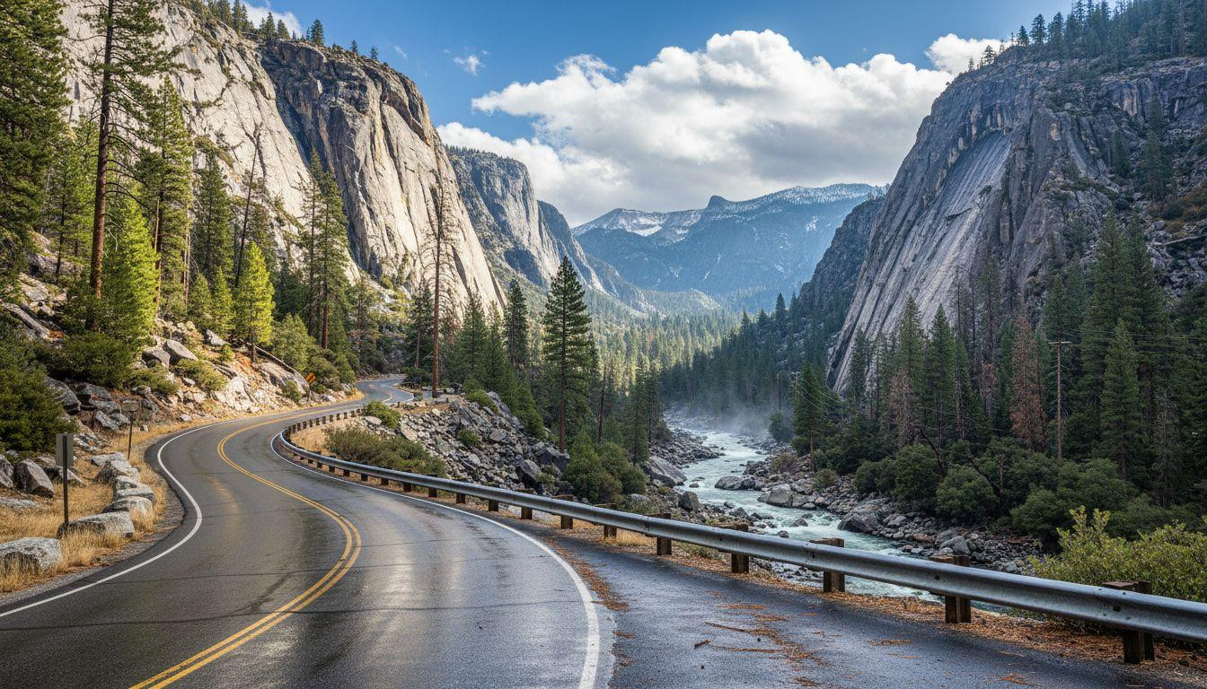 14 river canyons where paved roads drop 8,000 feet beside roaring water