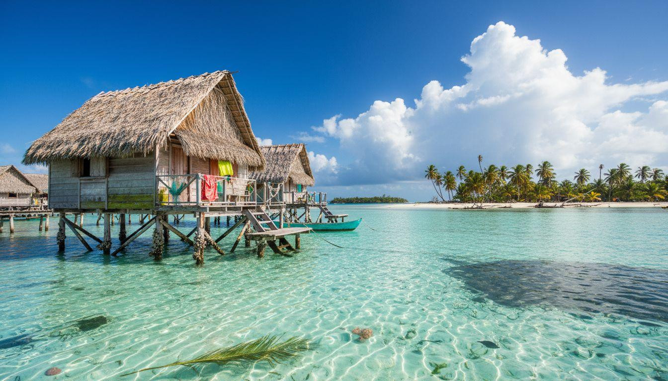6 Panama islands where overwater huts cost 0 and turquoise shows sand 15 feet down