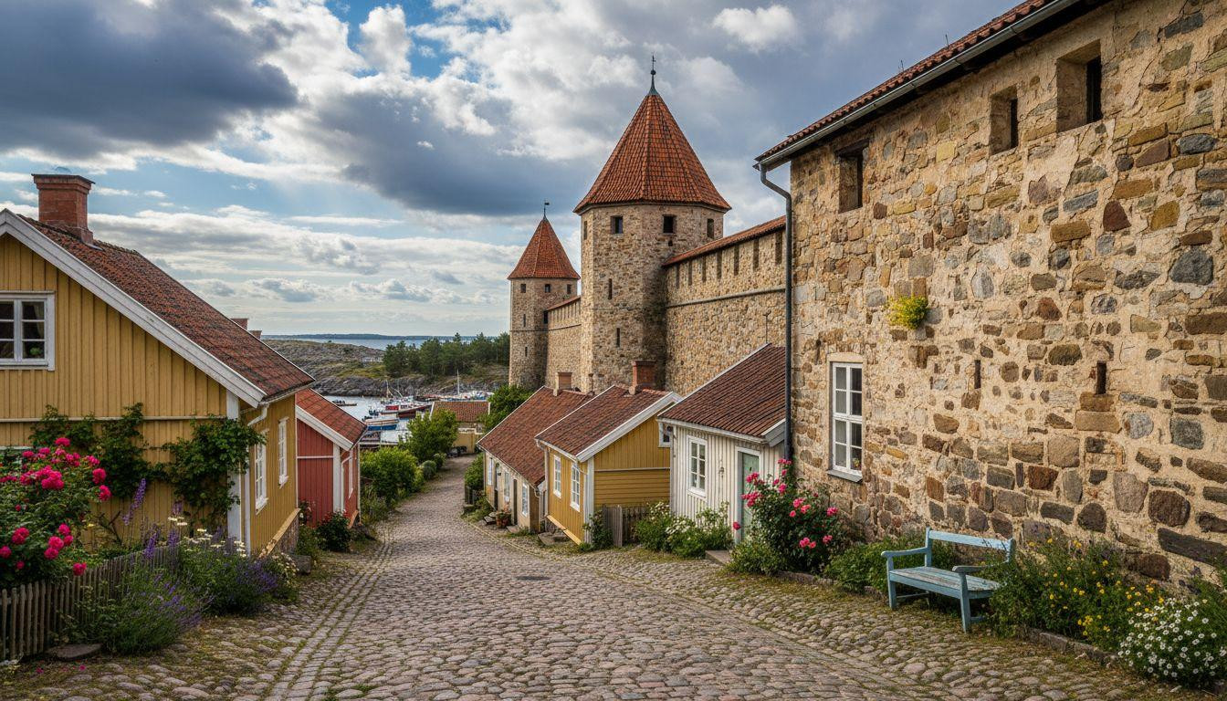 Better than Tallinn where crowds cost 0 and Visby keeps medieval walls for 9