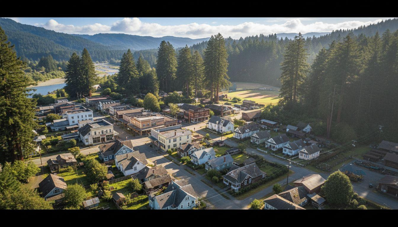 10 company towns where Victorian streets sit empty in forests at 2,000 feet