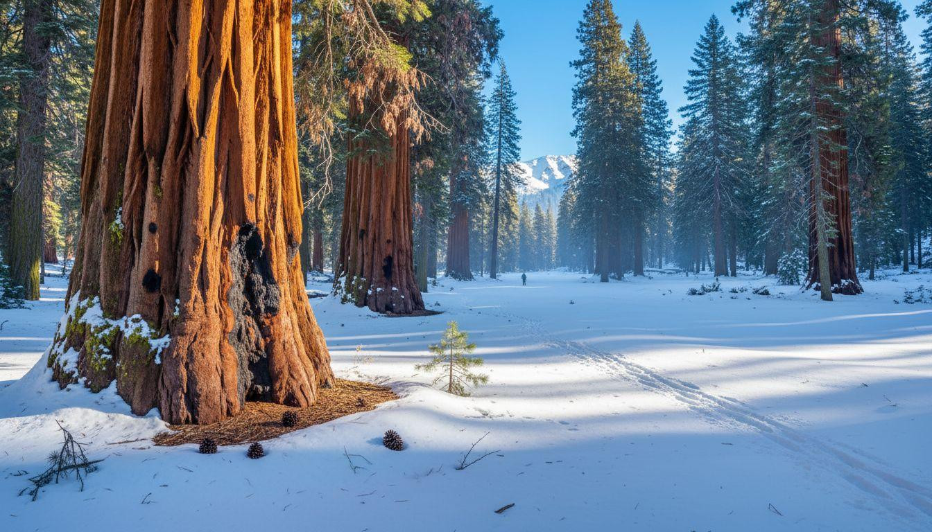 This California grove hides 2,000 sequoias under 57 inches of snow