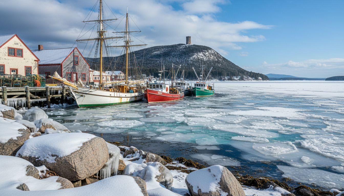 Forget Bar Harbor where hotels cost 0 and Camden keeps working harbors for 0