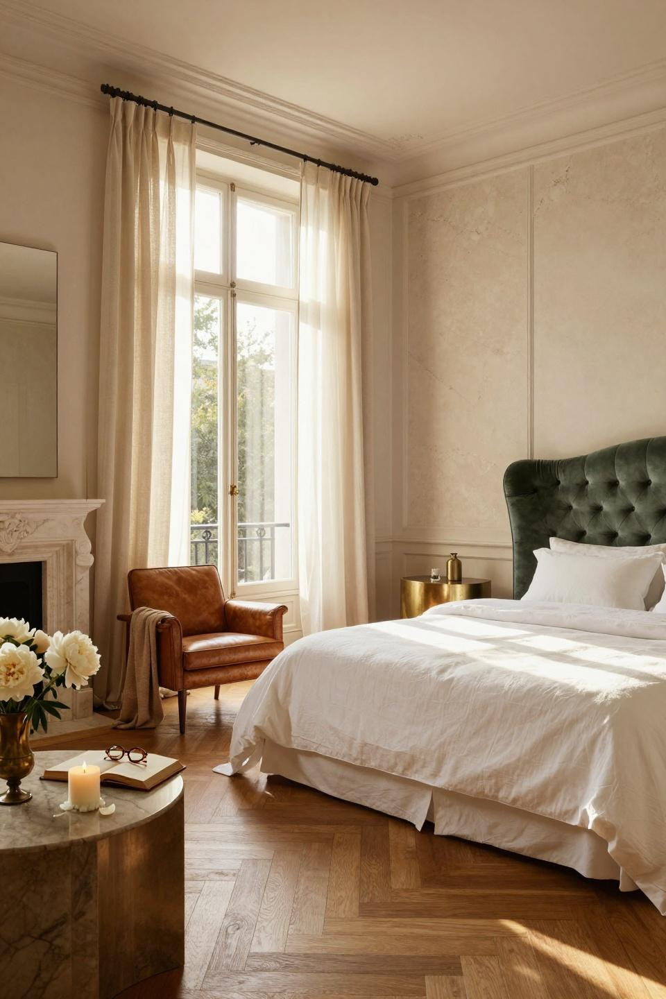 Bloxburg Mansion Ideas - elegant bedroom design