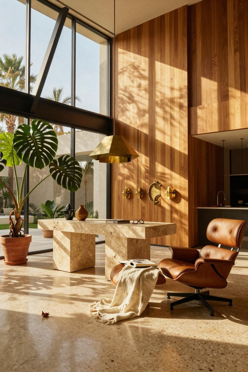 Bloxburg Mansion Ideas - retro modern entry design