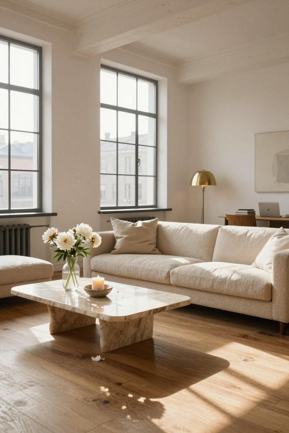 Bloxburg Mansion Ideas - industrial chic lounge space