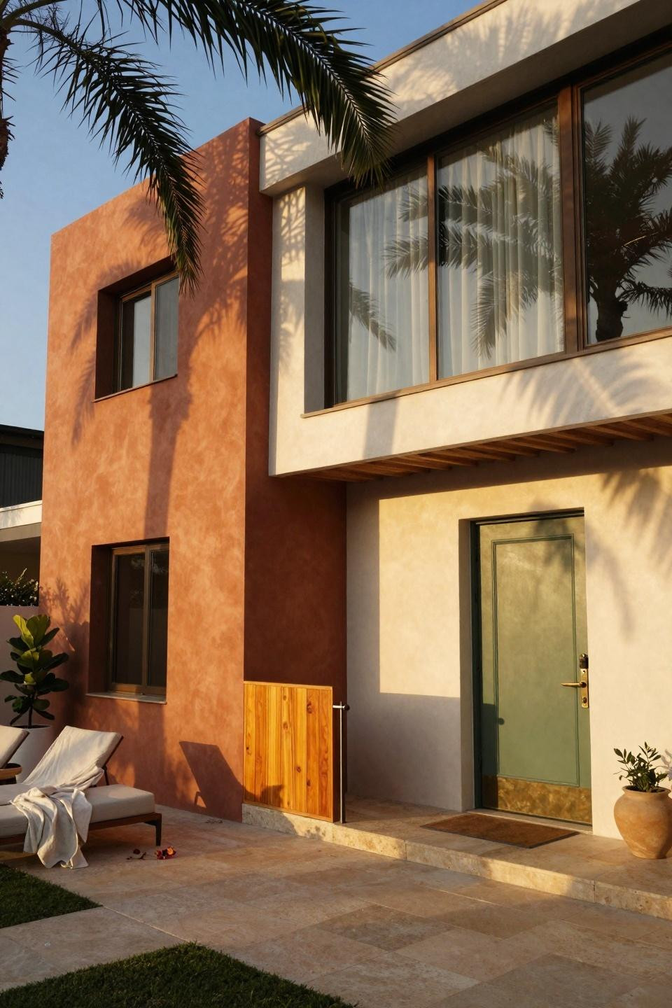 Bloxburg Mansion Ideas - colorful modern exterior design