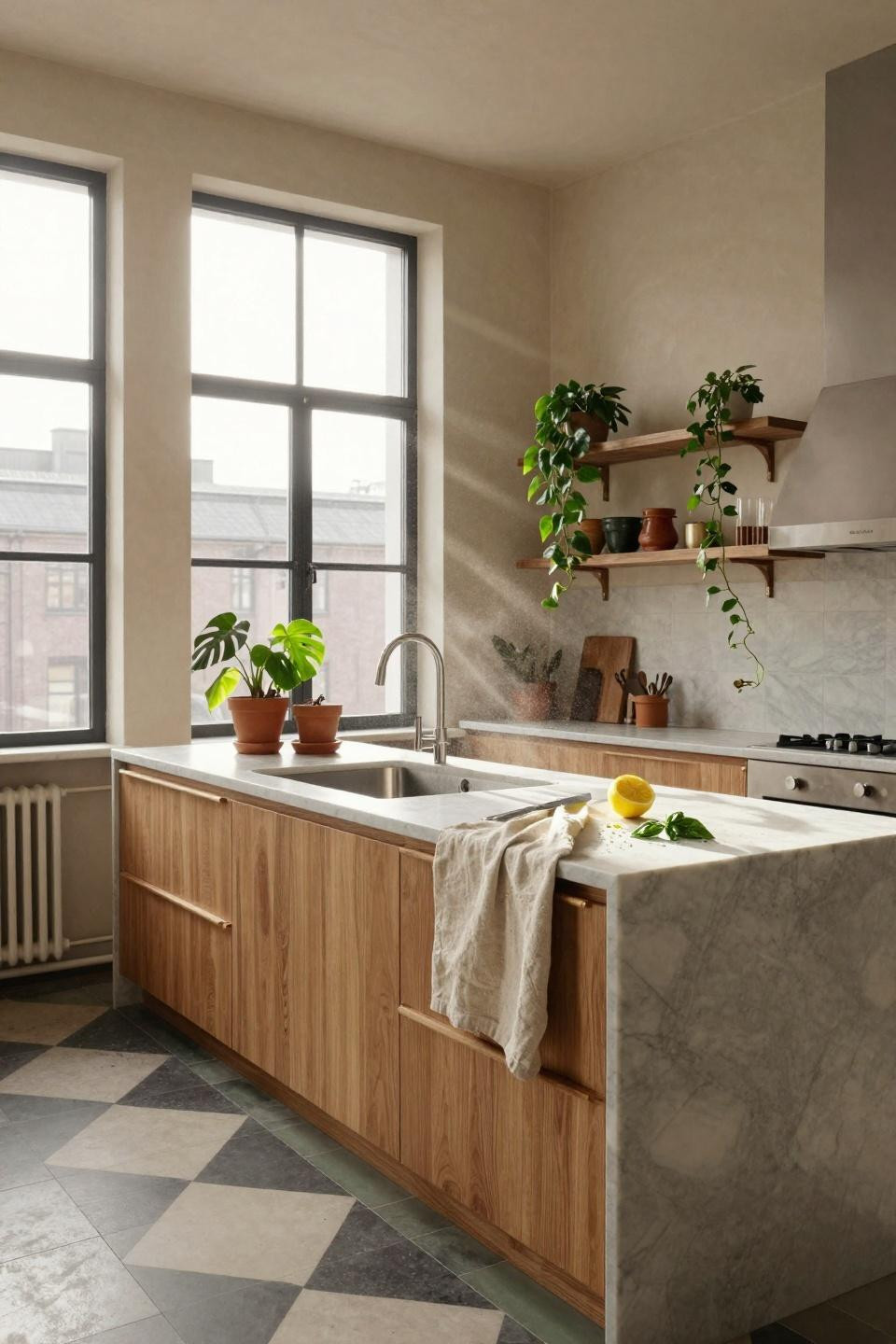 Kitchen Sink Ideas - kitchen island with integrated undermount sink