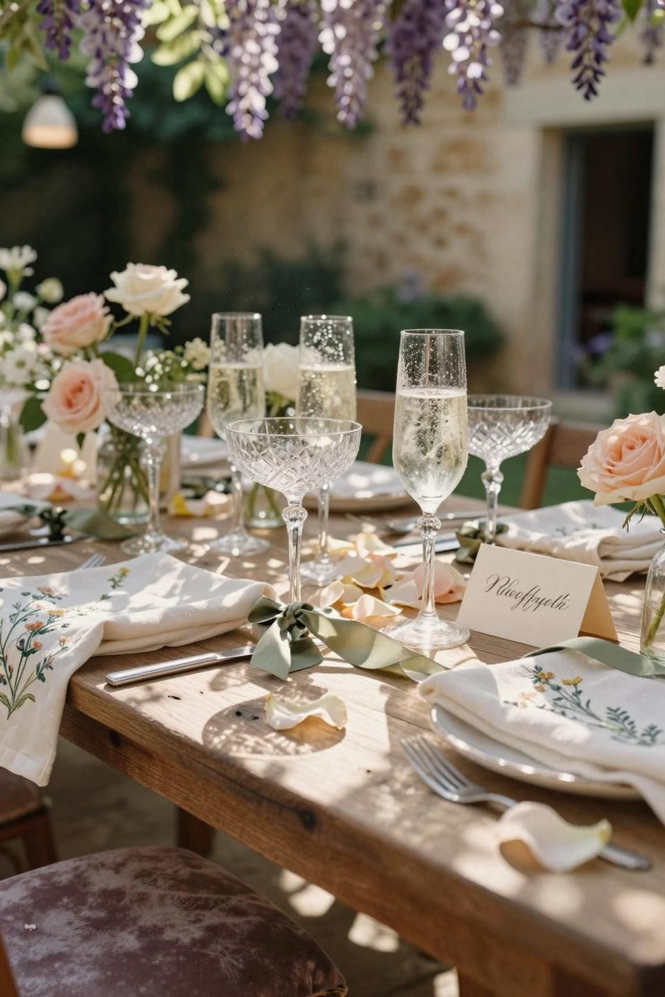 Love Is In Bloom Bridal Shower - Wisteria garden party