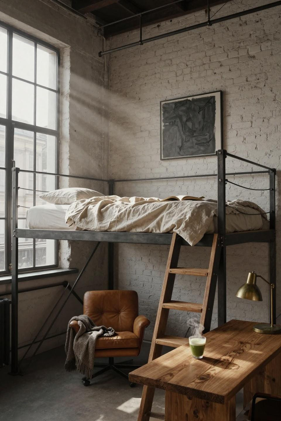Loft Beds For Teens - warehouse conversion bedroom